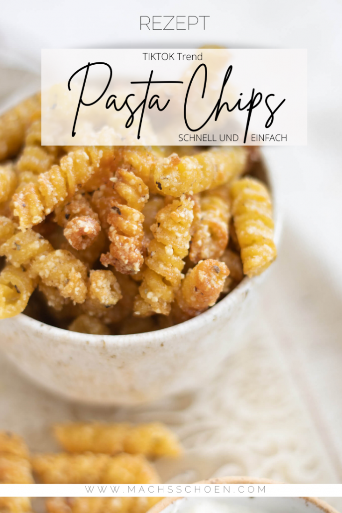Rezept für Pasta Chips