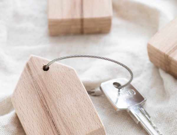 Anleitung für einen Schlüsselanhänger aus Holz
